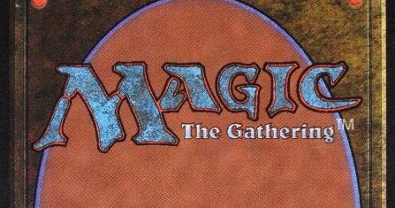 Box art detail for Magic: The Gathering, showing fantasy creature illustrations across trading cards.